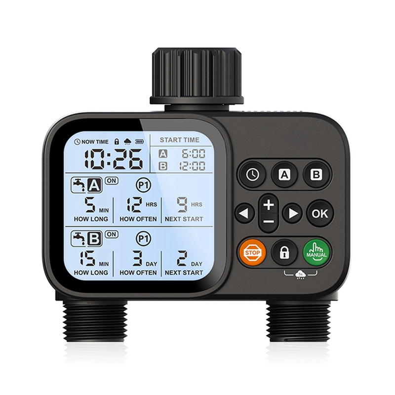 Smart Garden Sphagnum Moss - BAAY 가정용 태양 관개 타이머 LCD