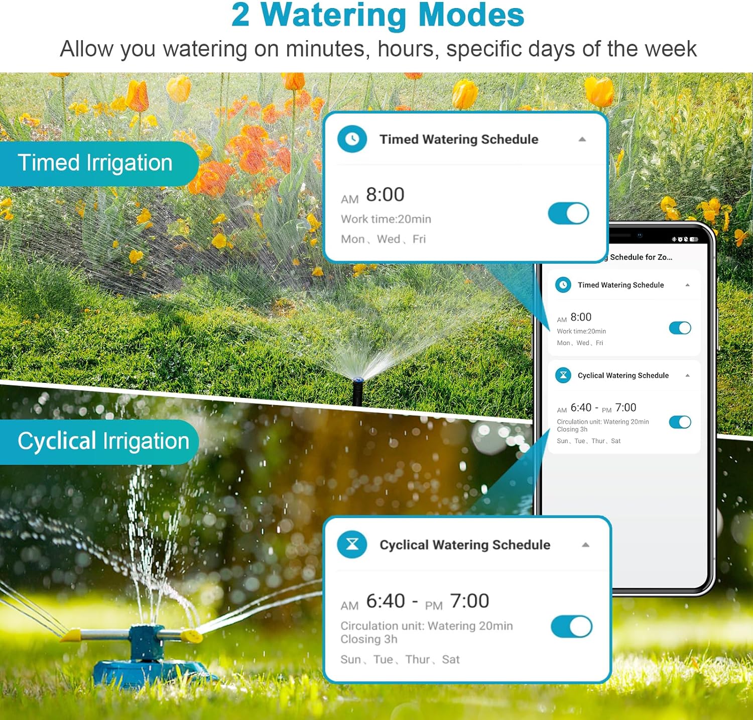 Insoma Wifi 자동 뿌리기 타이머 원격 정원 워 - Smart Garden Sphagnum Moss 리뷰 및 가격