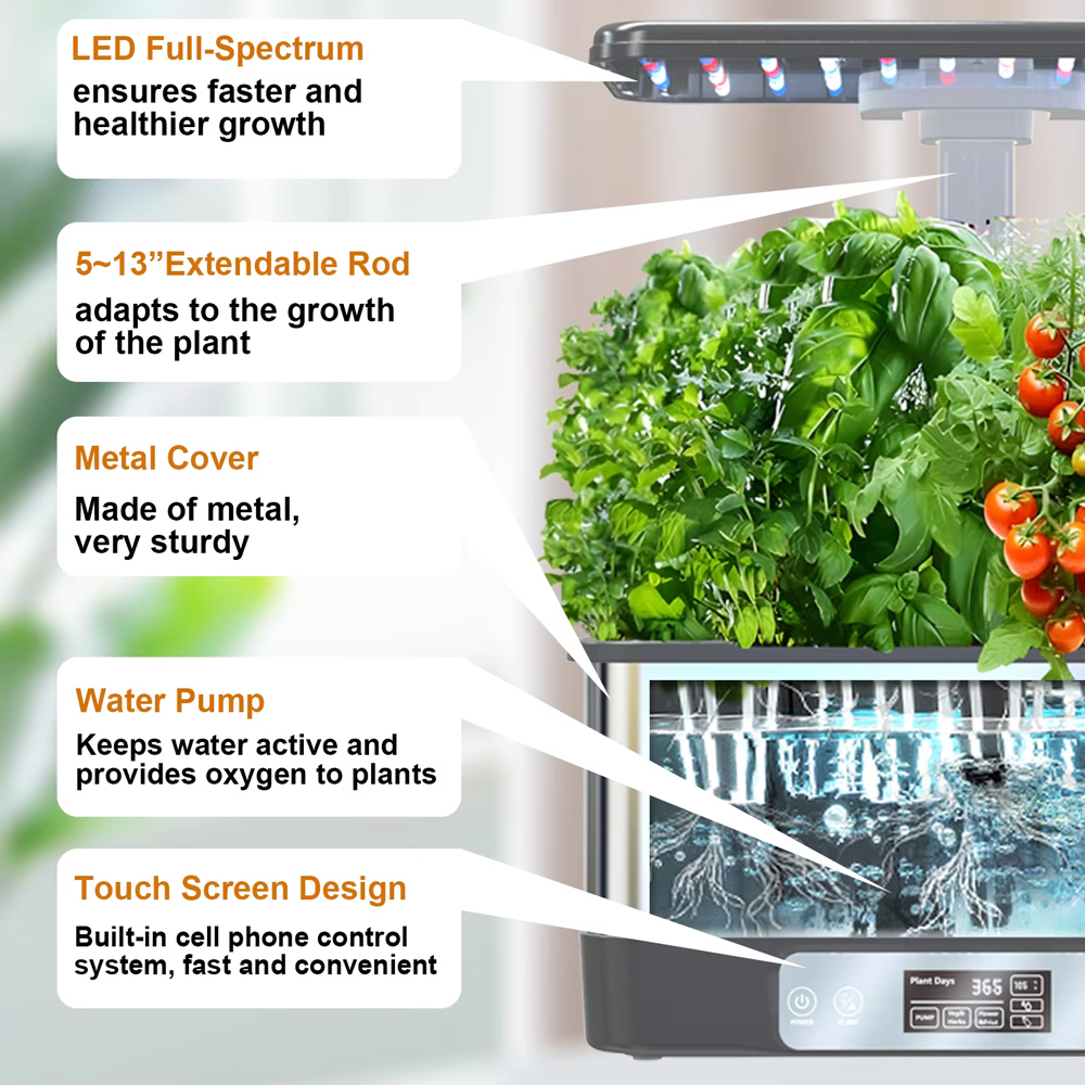 투야 와이파이 실내 정원 수경재배 시스템 LED 성장등 - Smart Garden Box 리뷰 및 가격