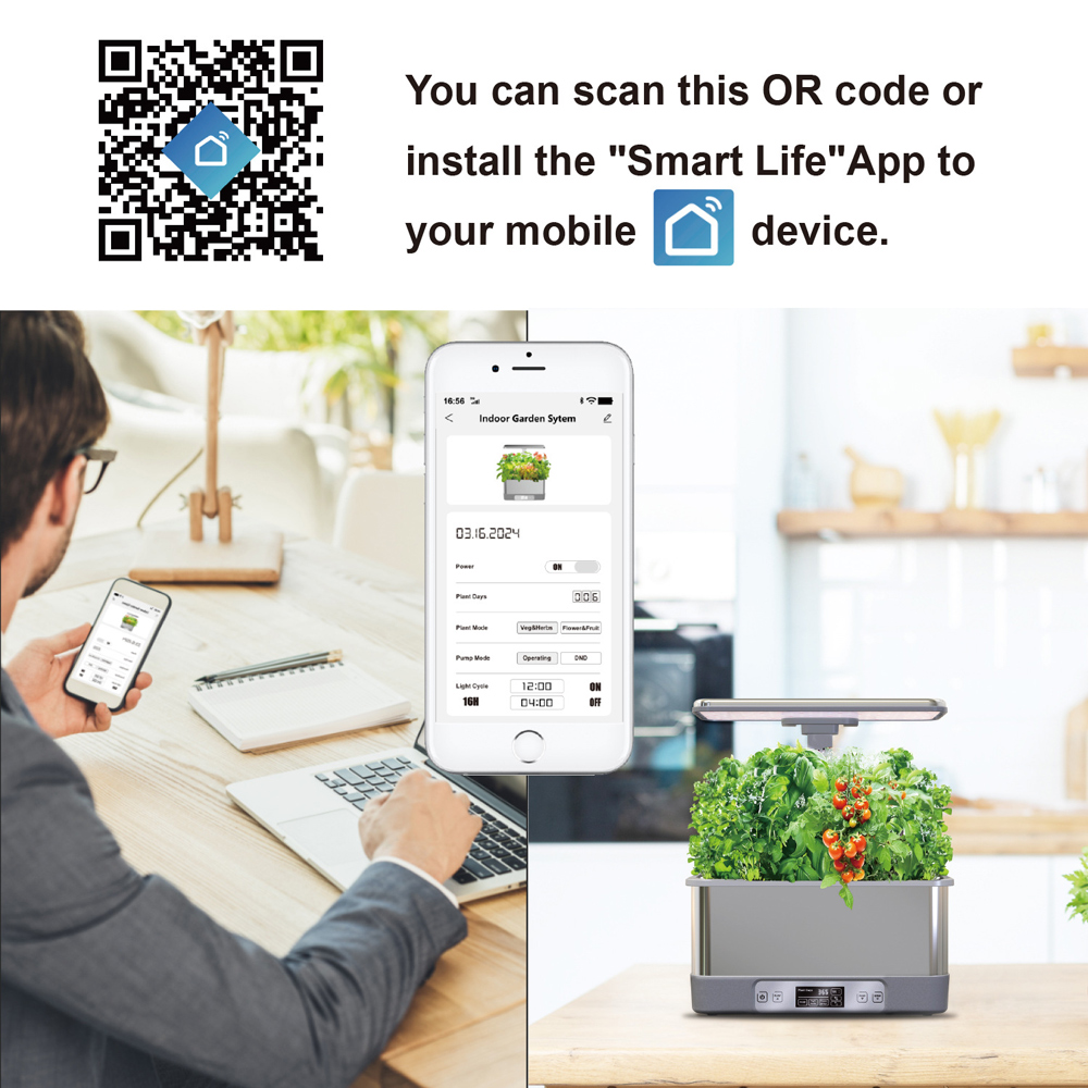 투야 와이파이 실내 정원 수경재배 시스템 LED 성장등 - Smart Garden Box 리뷰 및 가격
