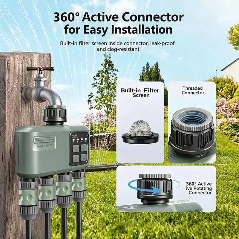 식물 자동 급수 시스템 WiFi 스마트 타이머 RF43 - Smart Garden Sphagnum Moss 리뷰 및 가격