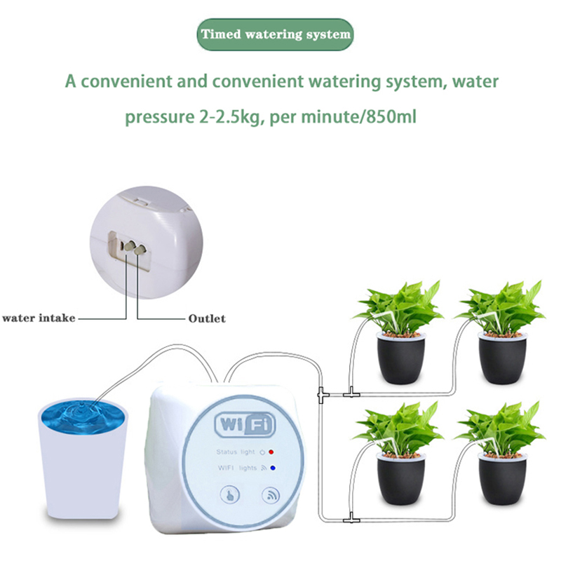 WiFi 스마트 정원 관개 컨트롤러 식물 자동 물방울  - Smart Garden Sphagnum Moss 리뷰 및 가격
