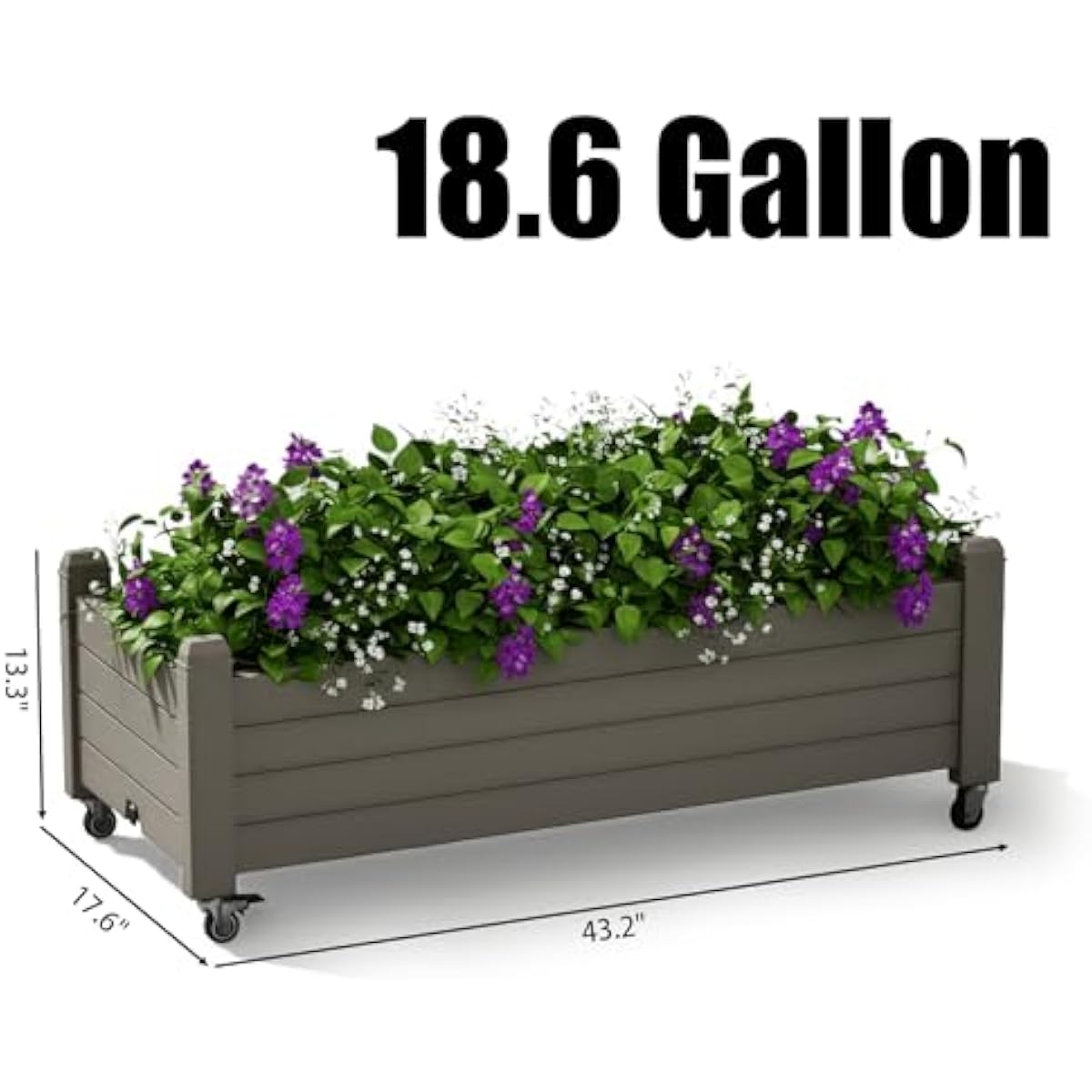 360도 높이 조절 가능한 화단 °   회전식 바퀴와  - Smart Garden Raised Bed 리뷰 및 가격