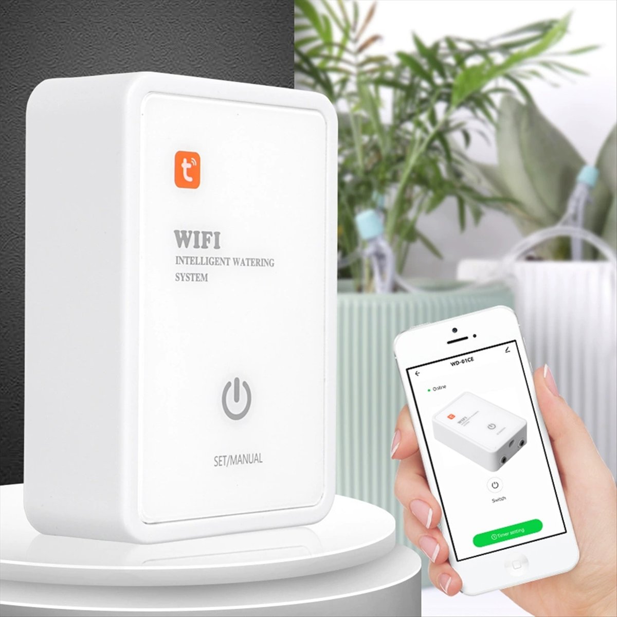 투야 와이파이 스마트 정원 관수 시스템 자동 점적 관수 - Smart Garden Box 리뷰 및 가격
